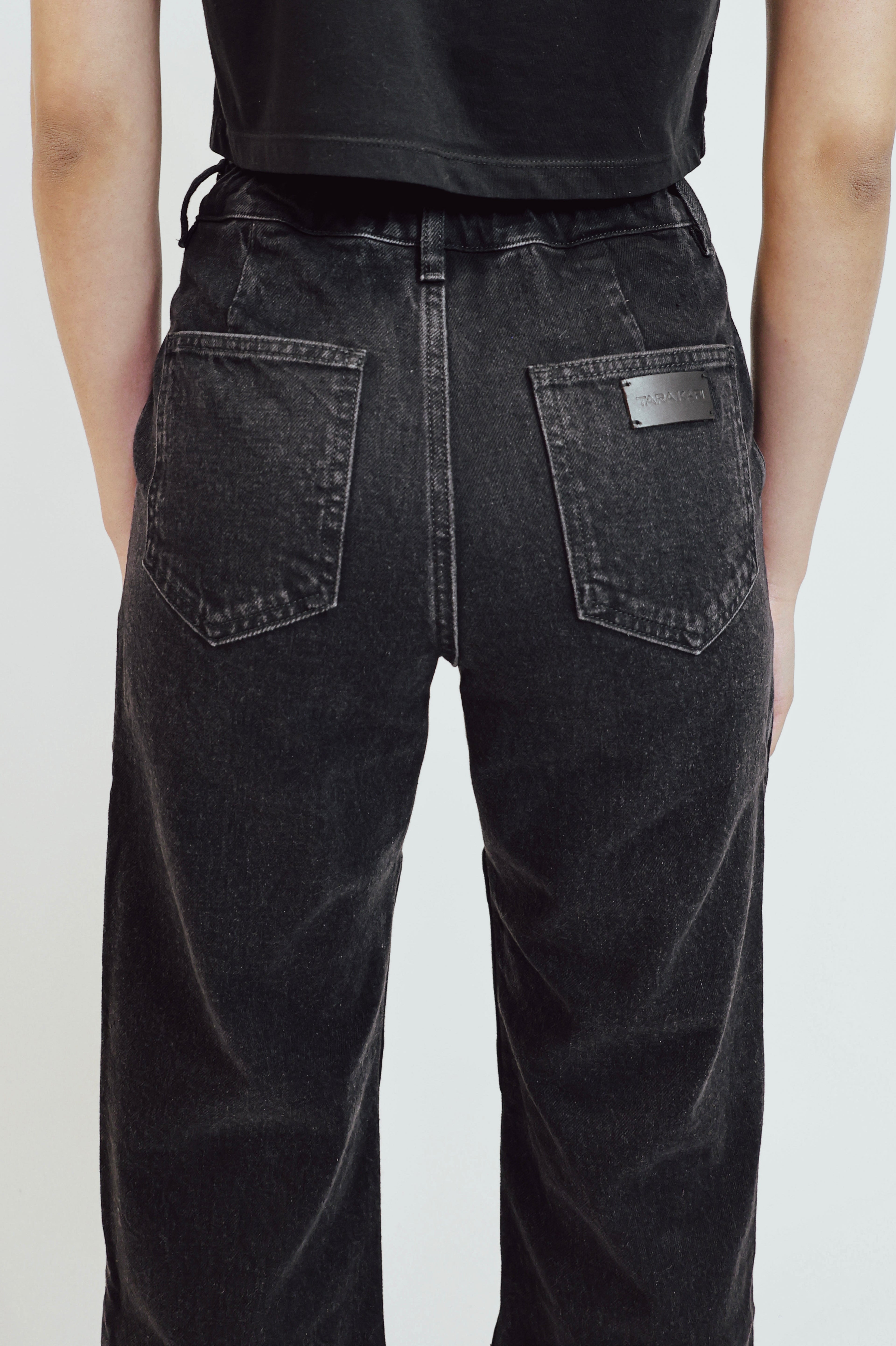 Ripped Split Jeans