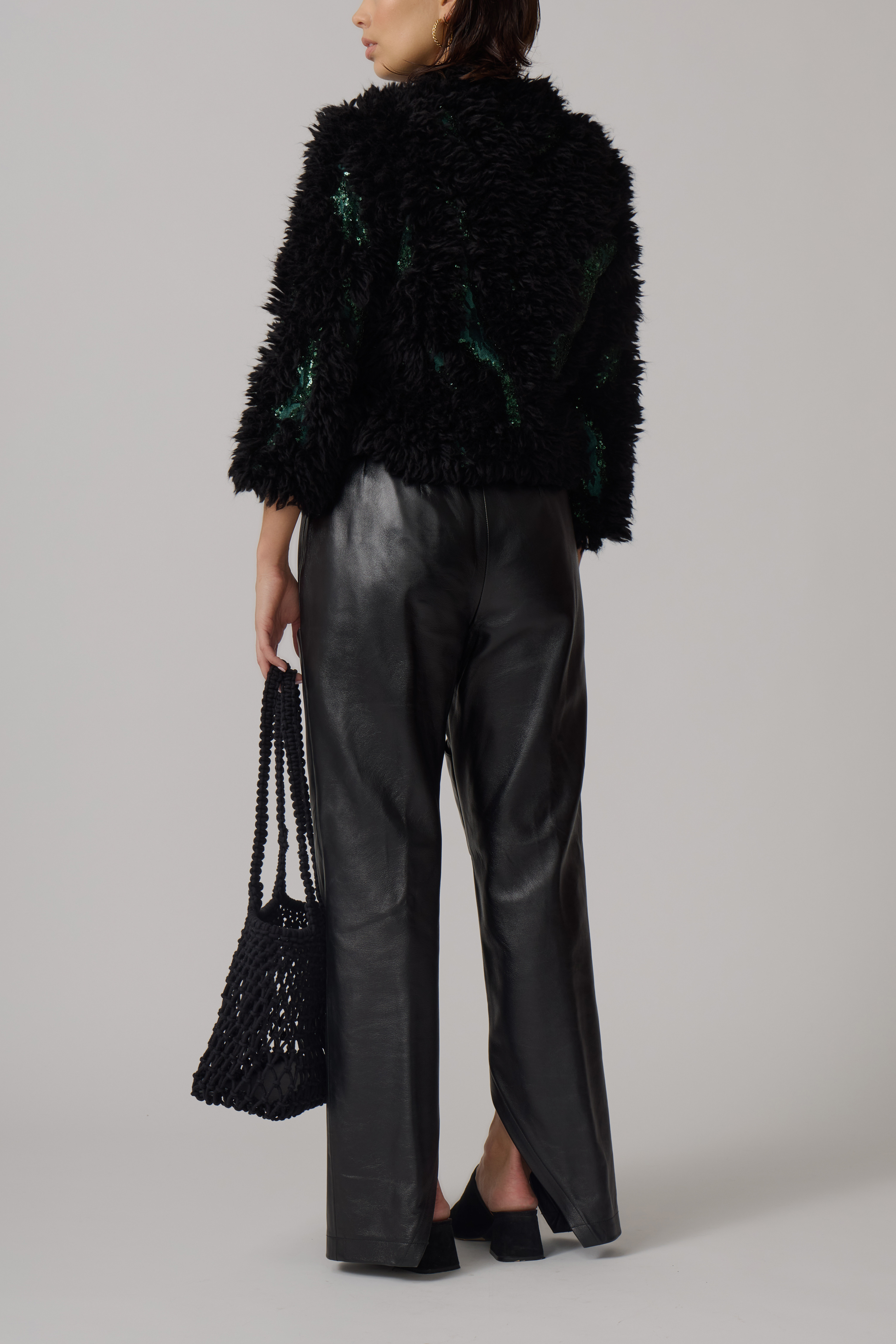 Leather Split Trousers