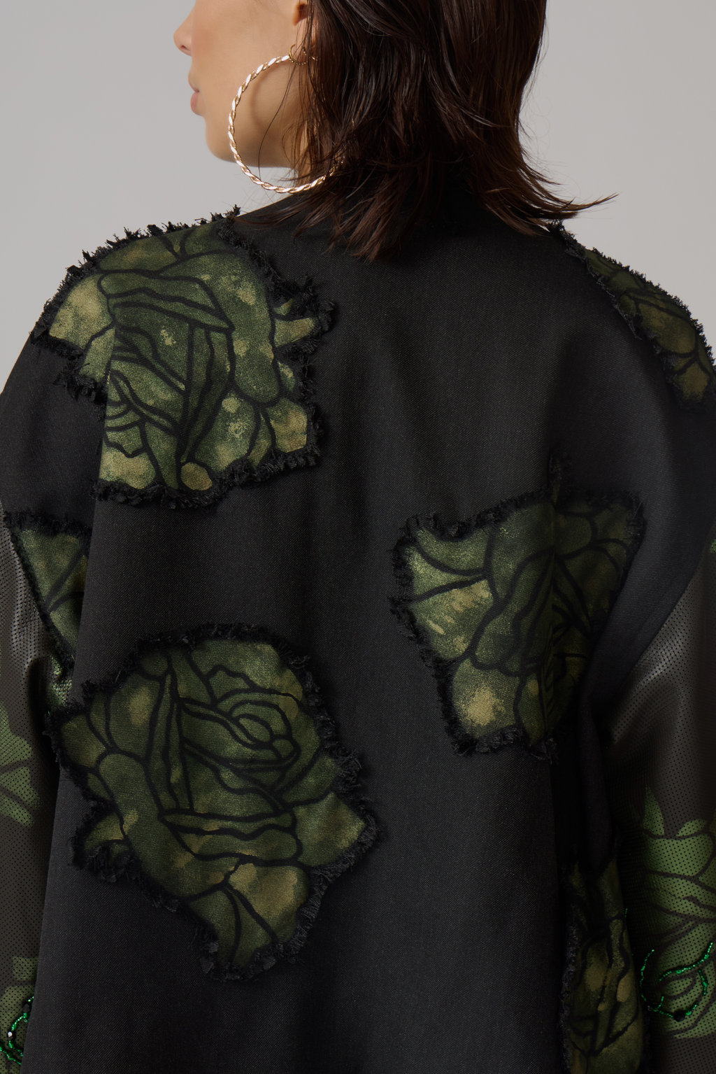 Rose Leather Jacket