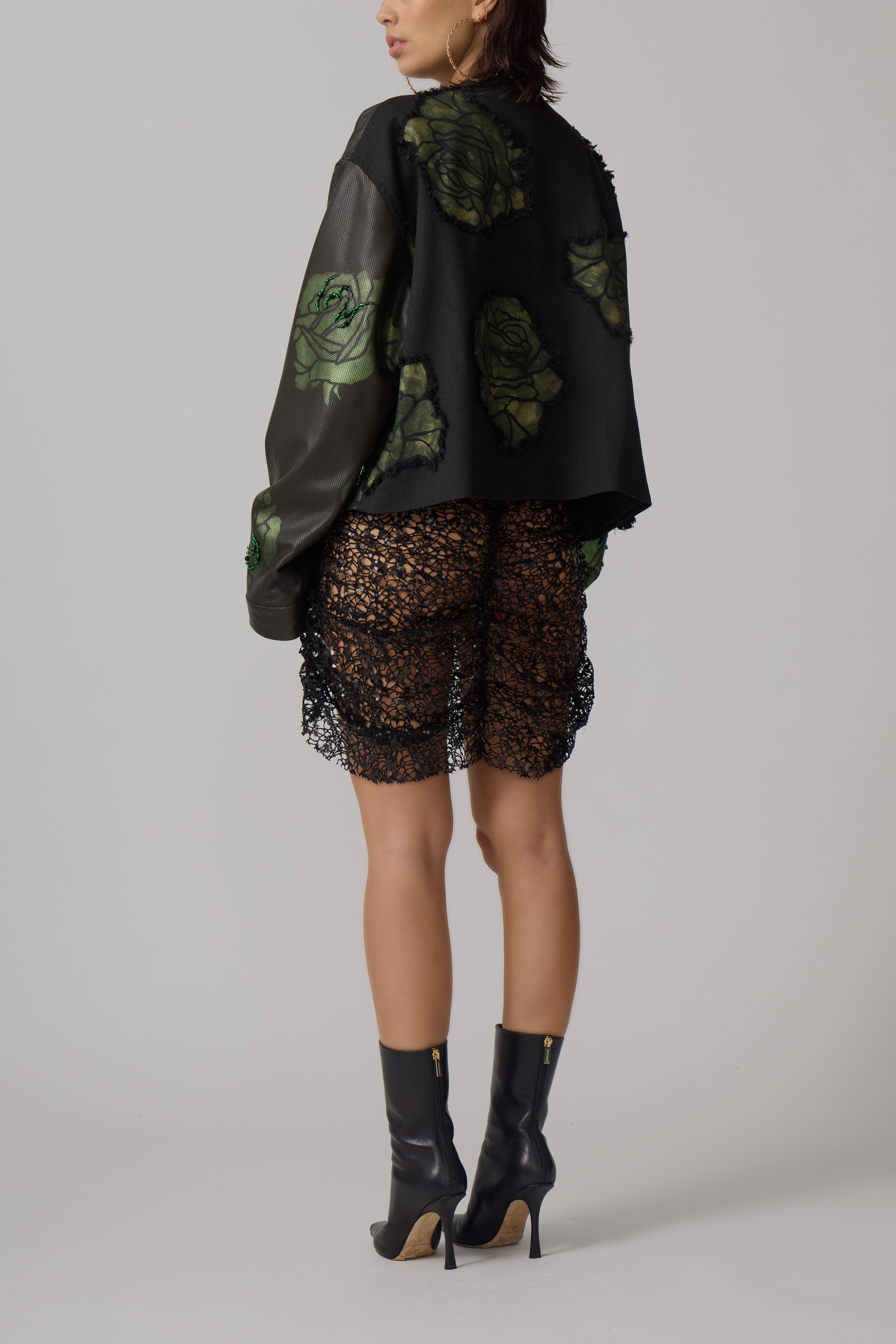Rose Leather Jacket